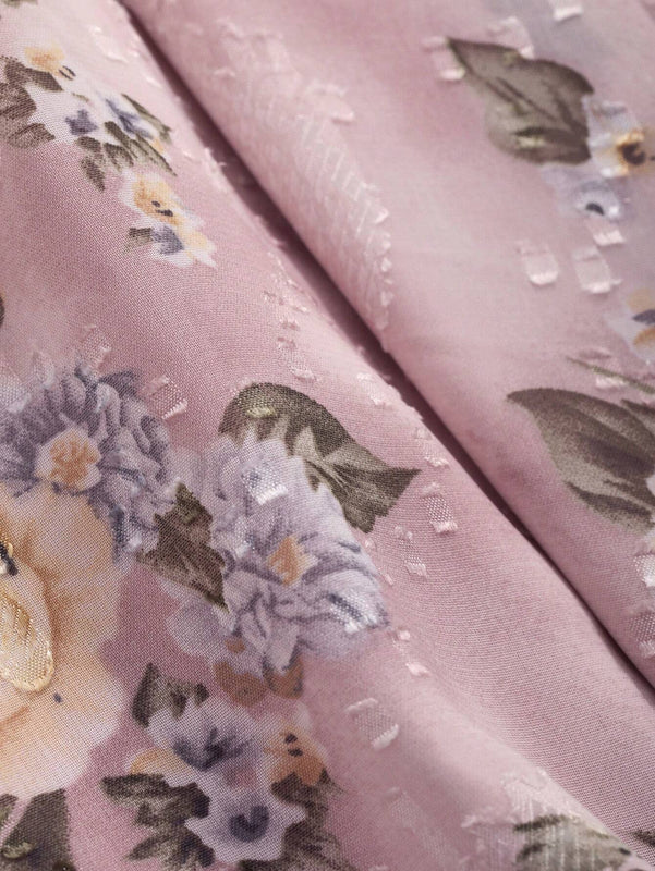 Camisa Para Mujer De Cuello Redondo Sin Mangas Con Tetura De Flor Y Corte Suelto