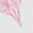 ROMWE Goth Calzoncillos De Tanga Sexy Sin Entrepierna De Encaje Solubles Al Agua Con Mariposas 3d