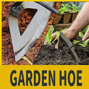 1 pala hueca de acero endurecido de alta calidad - Rascador de malezas portátil, mantenimiento de jardinería eficiente, duradero y resistente a la oxidación, adecuado para jardines de verduras y casas de campo.