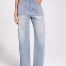 Forever 21 Pantalones Jeans Para Mujer Con Bolsillos Y Cierre De Cremallera