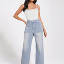 Forever 21 Pantalones Jeans Para Mujer Con Bolsillos Y Cierre De Cremallera