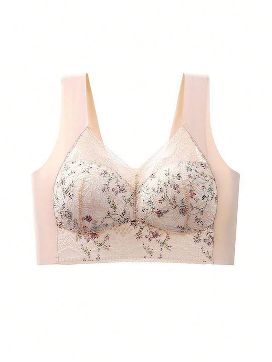 Sujetador Camisola Sin Espalda De Encaje Sin Costuras Para Mujer, Push Up, De Apoyo, Sujetador Deportivo, Lenceria Sexy