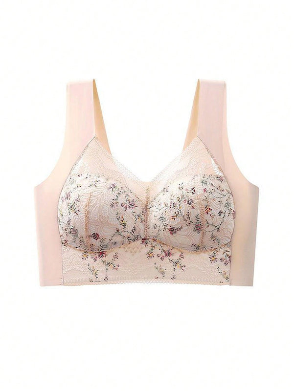 Sujetador Camisola Sin Espalda De Encaje Sin Costuras Para Mujer, Push Up, De Apoyo, Sujetador Deportivo, Lenceria Sexy