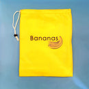 1-Pack Bolsa Conservadora de Plátanos - Grado Alimenticio, Duradera y Fácil de Limpiar, Amarillo Brillante para Destacar en Cajones, Extiende la Frescura de Bananas y Frutas, Esencial para Organización de Cocina, Idea de Regalo Perfecta, Portaplátanos, P