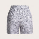 Unity Shorts Con Cintura De Atar De Mujer Con Estampado De Palmeras