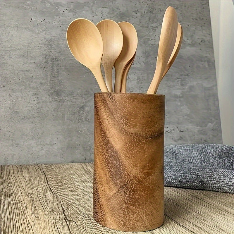 Cucharas de madera con mango largo de 9 pulgadas, cuchara Superba para cocinar, cuchara de madera para mezclar sopas de cocina, hornear, suministros de cocina, utensilios de cocina, utensilios de cocina