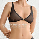 Leisure Lenceria De Bralettes De Malla Contrastante