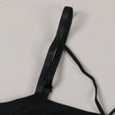 NEW Sujetador suave de comodidad sin costuras con tiras cruzadas elasticas para mujer