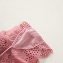 3 Piezas Ropa Interior De Encaje Con Forma De Triangulo Para Mujeres