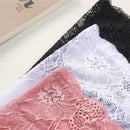 3 Piezas Ropa Interior De Encaje Con Forma De Triangulo Para Mujeres