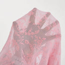 Qutie Camisa Abierta De Mujeres De Color Rosa Claro Y Transparente