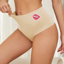 Tanga Comoda De Tela Suave Y Sedosa Para Nadar Para Mujer Con Diseno De Labios Para El Dia De San Valentin