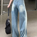 DAZY Jeans Rasgados Casuales Y2k Para Mujer