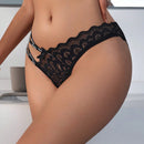 Bragas De Triangulo De Cortina Cruzada Irregular Para Mujer