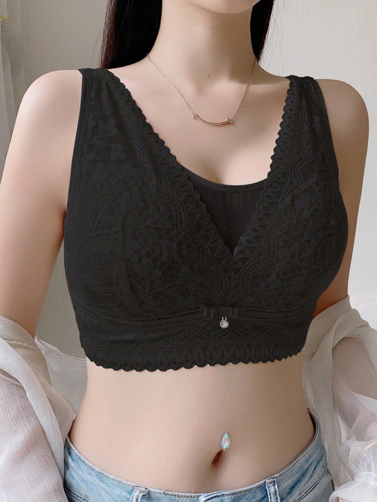 Sujetador Sin Alambre Push-up Para Mujer, Previene La Flacidez Y Junta Hacia El Centro