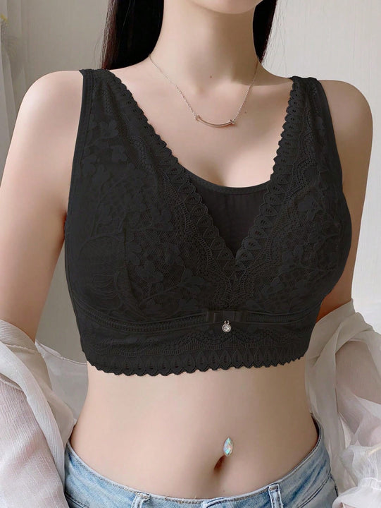 Sujetador Sin Alambre Push-up Para Mujer, Previene La Flacidez Y Junta Hacia El Centro