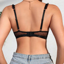 Sujetador De Malla Sexy Para Mujer