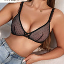 Sujetador De Malla Sexy Para Mujer