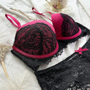 Nina Bonheur Conjunto De 2 Piezas De Bragas Y Sujetador De Contorno Juvenil Y Encaje Con Ajuste Comodo (talla S Y Boton Ajustable)
