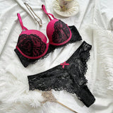 Nina Bonheur Conjunto De 2 Piezas De Bragas Y Sujetador De Contorno Juvenil Y Encaje Con Ajuste Comodo (talla S Y Boton Ajustable)