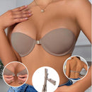 Sujetador Push-up Invisible De Cierre Frontal Y Liso