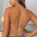 Sujetador Push-up Invisible De Cierre Frontal Y Liso