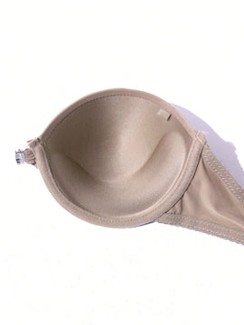 Sujetador Push-up Invisible De Cierre Frontal Y Liso