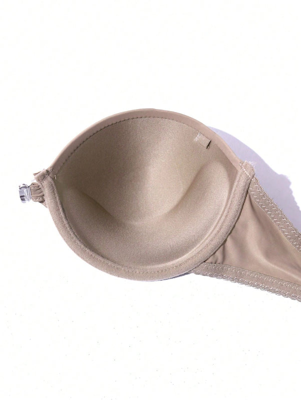 Sujetador Push-up Invisible De Cierre Frontal Y Liso