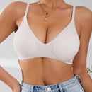 Sujetador para mujer concentrado push-up, sin copas, sin costura, comodo, ajustado y liviano