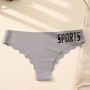 Conjunto de 3 bragas sin costuras de seda de hielo comodas para mujeres
