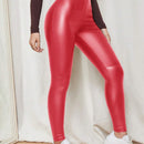 Essnce Leggings Ajustados De Color Solido De Moda Para Mujer