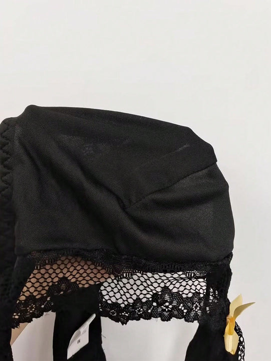 Serie Romantica Para Mujeres Conjunto De Ropa Interior Sin Cable De Encaje