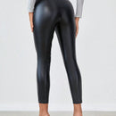Pantalones De PU Para Mujeres De Moda Y Ajustados
