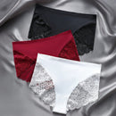 Calzones Triangulares Sexy De Encaje Con Parches