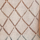 VCAY Chaleco De Tejido De Punto Para Mujer Con Escote En V Sexy Y Hueco En Forma De Diamante