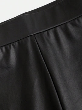ICON Ajustados Elasticos De Cintura Con Abertura Lateral Para Piernas Elegantes