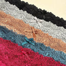 Conjunto de 5 tangas de encaje sexy para mujeres, bragas comodas y traviesas, ropa interior femenina calada
