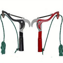 Tijeras de Ramas Altas de Agarre Seguro y Fácil Acceso - Recogedor de Frutas Moderno con Cuerda de Extensión, Tijeras de Poda Ahorradoras de Trabajo para Uso Doméstico