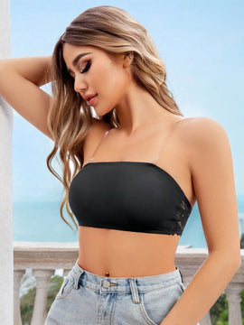 Sujetador Sin Tirantes Ni Aros Para Mujeres, Pieza Unica