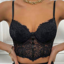 Sujetador de Camisola Hueco, Encaje y Sexy para Mujeres
