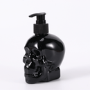Dispensador de jabón con forma de calavera, botella de plástico PET de 350 ml para champú, gel de ducha, loción, almacenamiento líquido temático de Halloween, decoración para el hogar y el baño