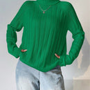 EZwear Sweater De Tejido De Cable De Lana Ancho