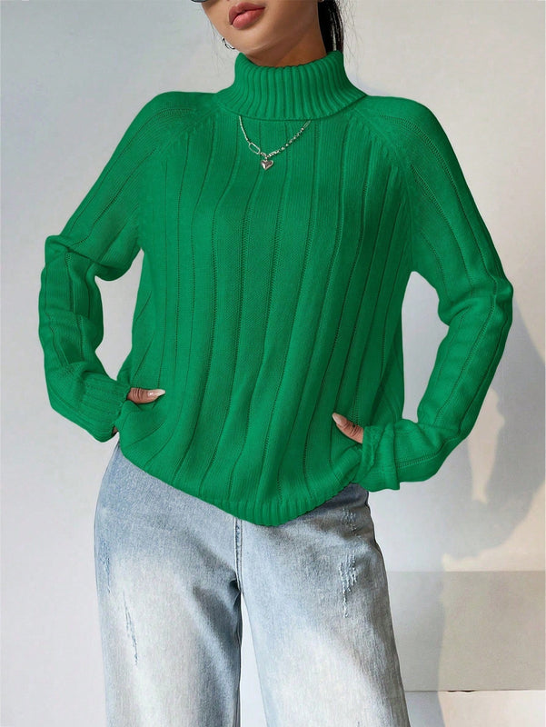 EZwear Sweater De Tejido De Cable De Lana Ancho