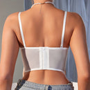 Sujetador Sexy De Encaje Para Mujeres En Color Solido