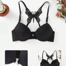 Bralette Lenceria Decorado Con Mariposas