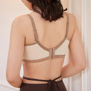 FRIFUL Sujetador Con Aros Y Copas Ligeramente Acolchadas, Con Funcion Push-up Y Encaje Con Redecilla