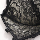 FRIFUL Sujetador Push Up Con Encaje Frances Para Mujeres Con Pecho Pequeno Y Relleno Grueso,sexy