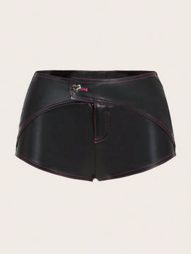 ICON Shorts comodos y ajustados en verano de Y2k con costuras en la parte superior y cintura baja