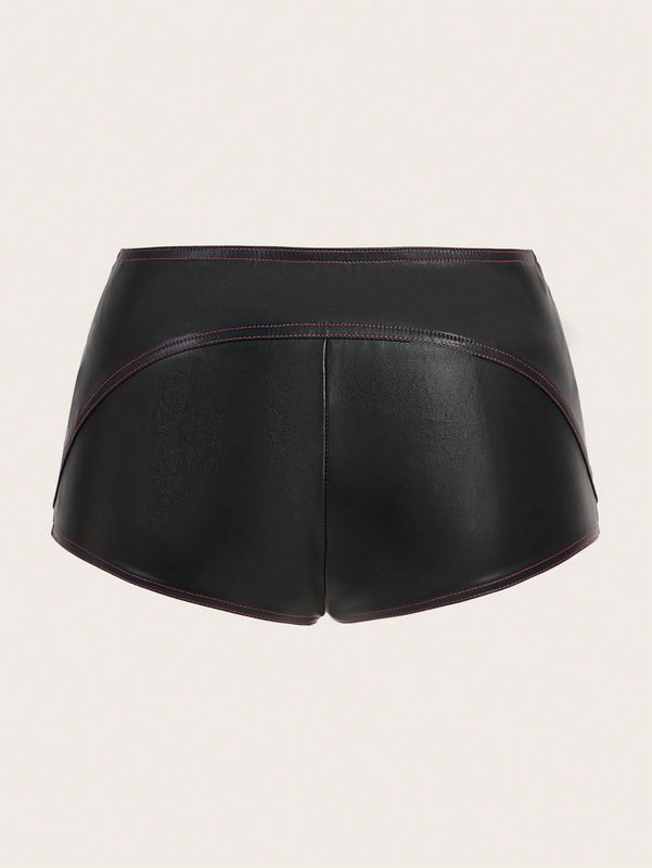 ICON Shorts comodos y ajustados en verano de Y2k con costuras en la parte superior y cintura baja