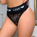 Ropa Interior De Encaje Sexy Tanga Para Mujer